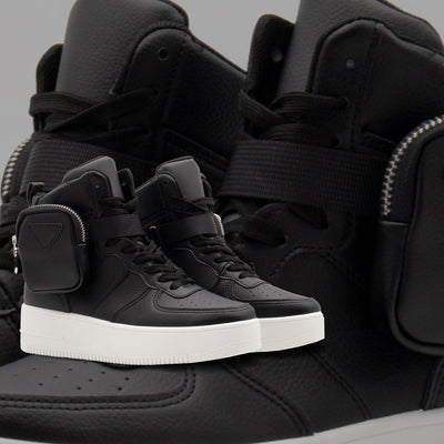 Kendall - Sneakers alte con marsupio