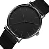 Minimal Slim: Orologio Total Black